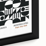 Bohemian Wall Art | Bauhaus Ausstellung 1919 Geometric Boho Print