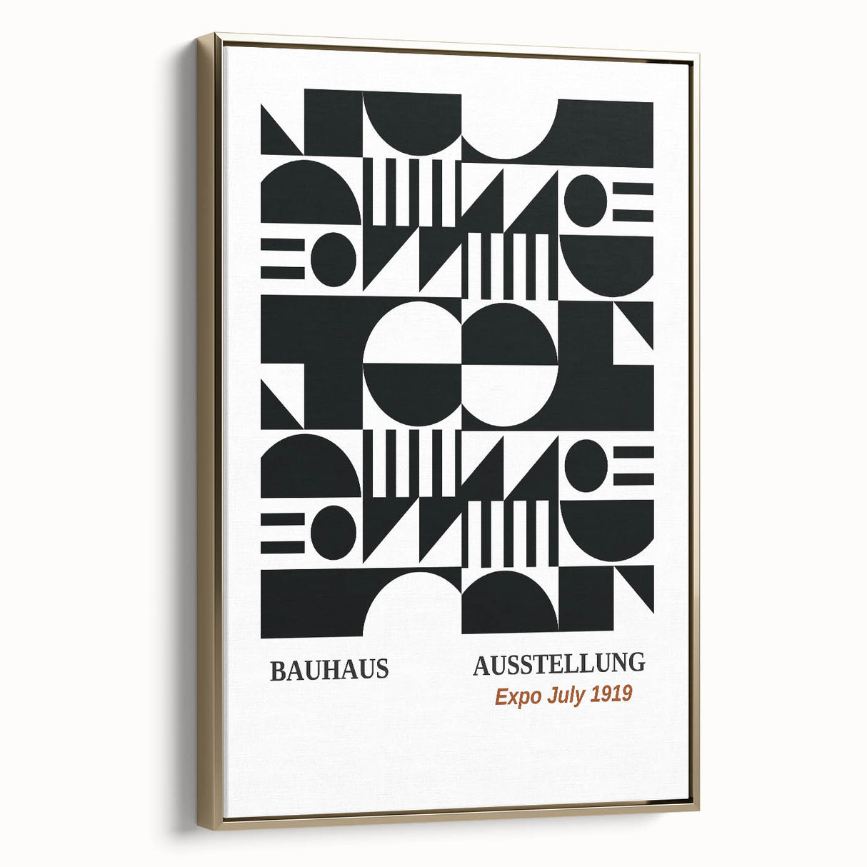 Bohemian Wall Art | Bauhaus Ausstellung 1919 Geometric Boho Print