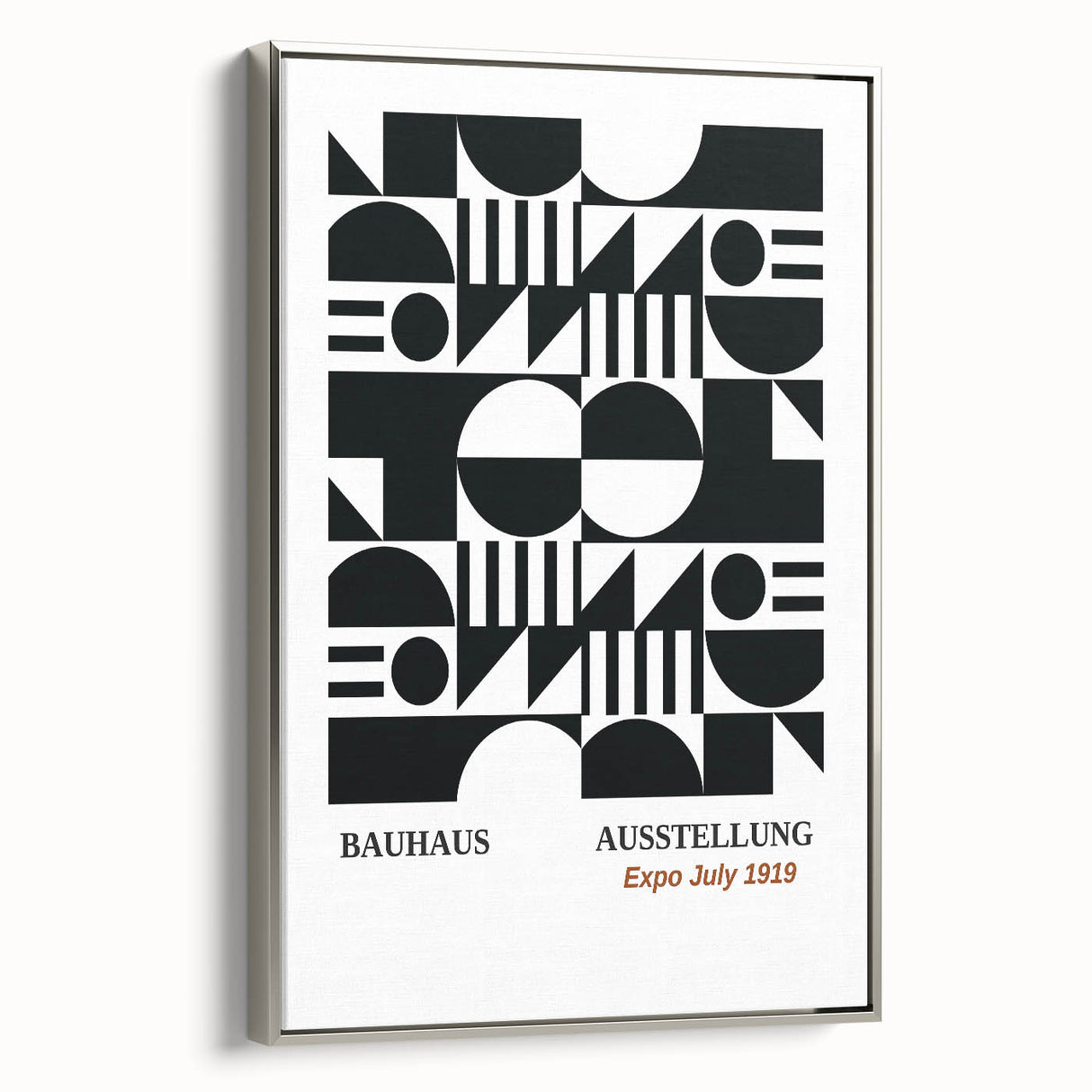 Bohemian Wall Art | Bauhaus Ausstellung 1919 Geometric Boho Print