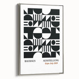 Bohemian Wall Art | Bauhaus Ausstellung 1919 Geometric Boho Print
