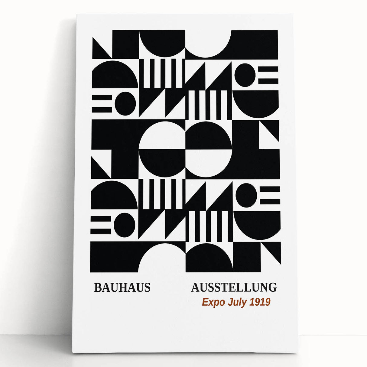 Bohemian Wall Art | Bauhaus Ausstellung 1919 Geometric Boho Print