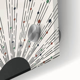 Bohemian Wall Art | Minimalist Abstract Sunburst Design | Boho Decor