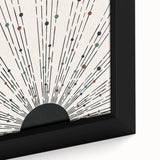 Bohemian Wall Art | Minimalist Abstract Sunburst Design | Boho Decor