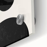 Bohemian Wall Art | Minimalist Geometric Circles Design | Boho Decor