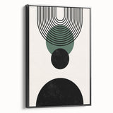 Bohemian Wall Art | Minimalist Geometric Circles Design | Boho Decor