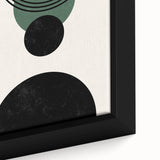 Bohemian Wall Art | Minimalist Geometric Circles Design | Boho Decor