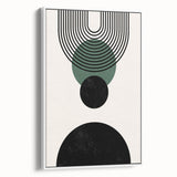 Bohemian Wall Art | Minimalist Geometric Circles Design | Boho Decor