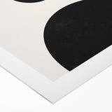 Bohemian Wall Art | Minimalist Geometric Circles Design | Boho Decor