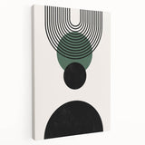 Bohemian Wall Art | Minimalist Geometric Circles Design | Boho Decor