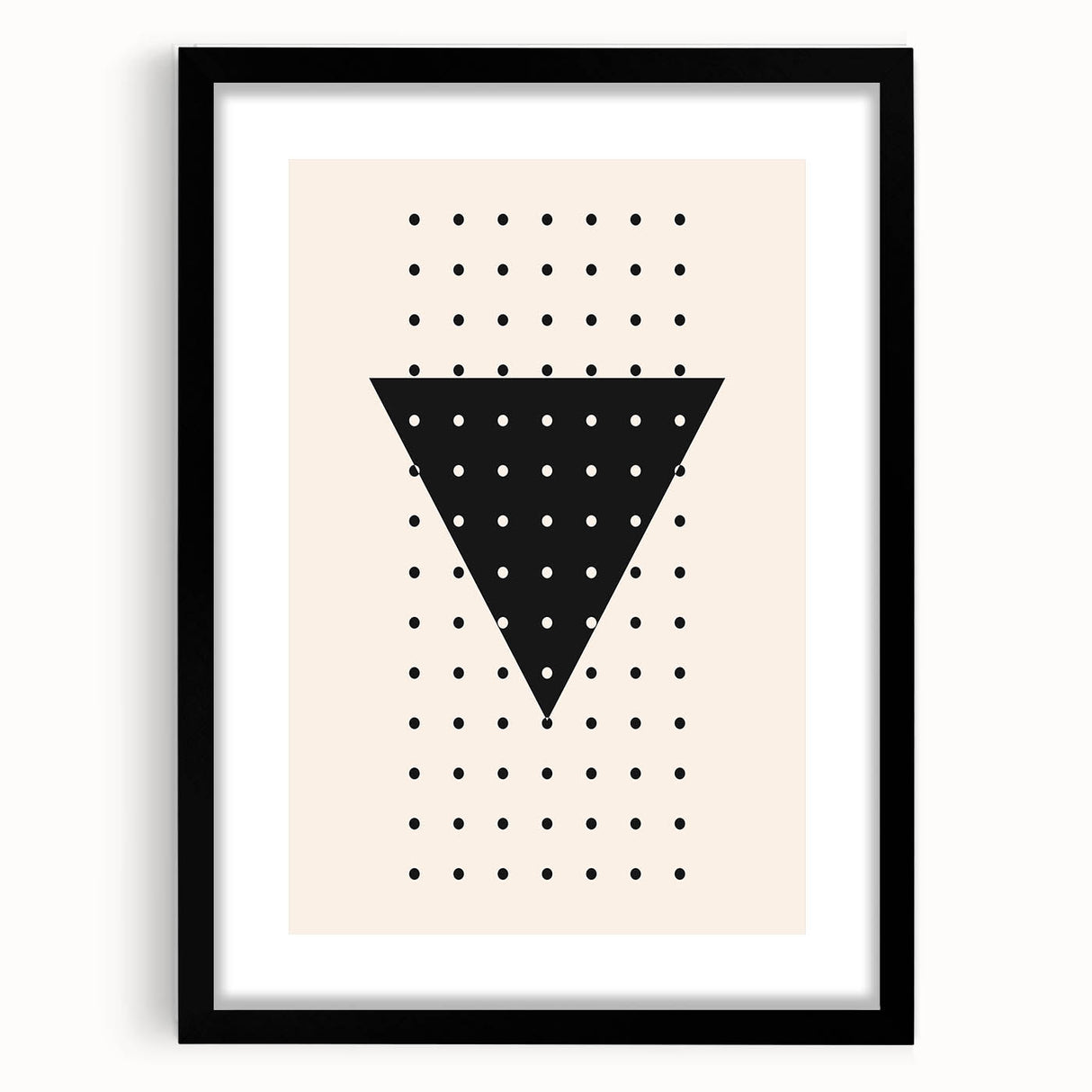 Bohemian Wall Art | Minimalist Geometric Triangle Design | Boho Decor