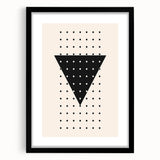 Bohemian Wall Art | Minimalist Geometric Triangle Design | Boho Decor