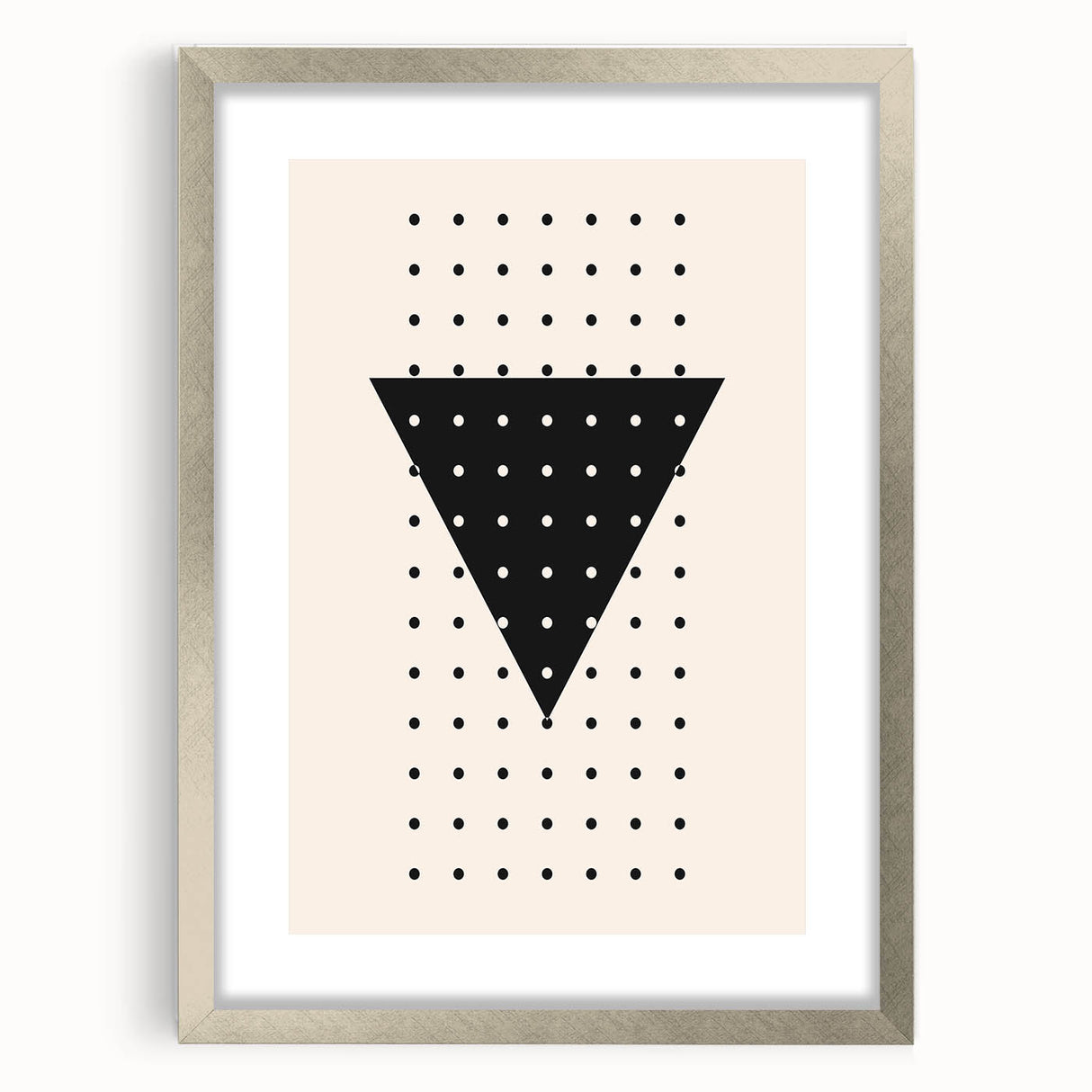 Bohemian Wall Art | Minimalist Geometric Triangle Design | Boho Decor