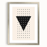 Bohemian Wall Art | Minimalist Geometric Triangle Design | Boho Decor