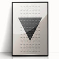 Bohemian Wall Art | Minimalist Geometric Triangle Design | Boho Decor