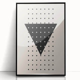 Bohemian Wall Art | Minimalist Geometric Triangle Design | Boho Decor