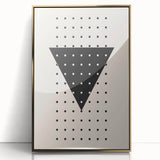 Bohemian Wall Art | Minimalist Geometric Triangle Design | Boho Decor