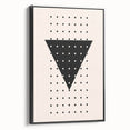 Bohemian Wall Art | Minimalist Geometric Triangle Design | Boho Decor