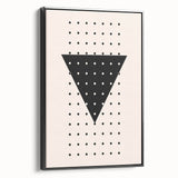 Bohemian Wall Art | Minimalist Geometric Triangle Design | Boho Decor