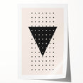 Bohemian Wall Art | Minimalist Geometric Triangle Design | Boho Decor