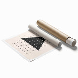 Bohemian Wall Art | Minimalist Geometric Triangle Design | Boho Decor