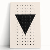 Bohemian Wall Art | Minimalist Geometric Triangle Design | Boho Decor