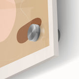 Bohemian Wall Art | Abstract Organic Shapes in Warm Earth Tones | Boho Decor