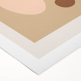 Bohemian Wall Art | Abstract Organic Shapes in Warm Earth Tones | Boho Decor