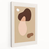 Bohemian Wall Art | Abstract Organic Shapes in Warm Earth Tones | Boho Decor