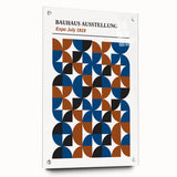 Bohemian Wall Art | Bauhaus 1919 Geometric Boho Chic Canvas Print