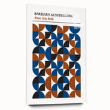 Bohemian Wall Art | Bauhaus 1919 Geometric Boho Chic Canvas Print