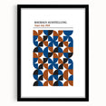 Bohemian Wall Art | Bauhaus 1919 Geometric Boho Chic Canvas Print
