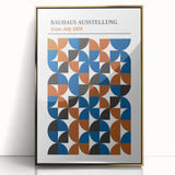 Bohemian Wall Art | Bauhaus 1919 Geometric Boho Chic Canvas Print