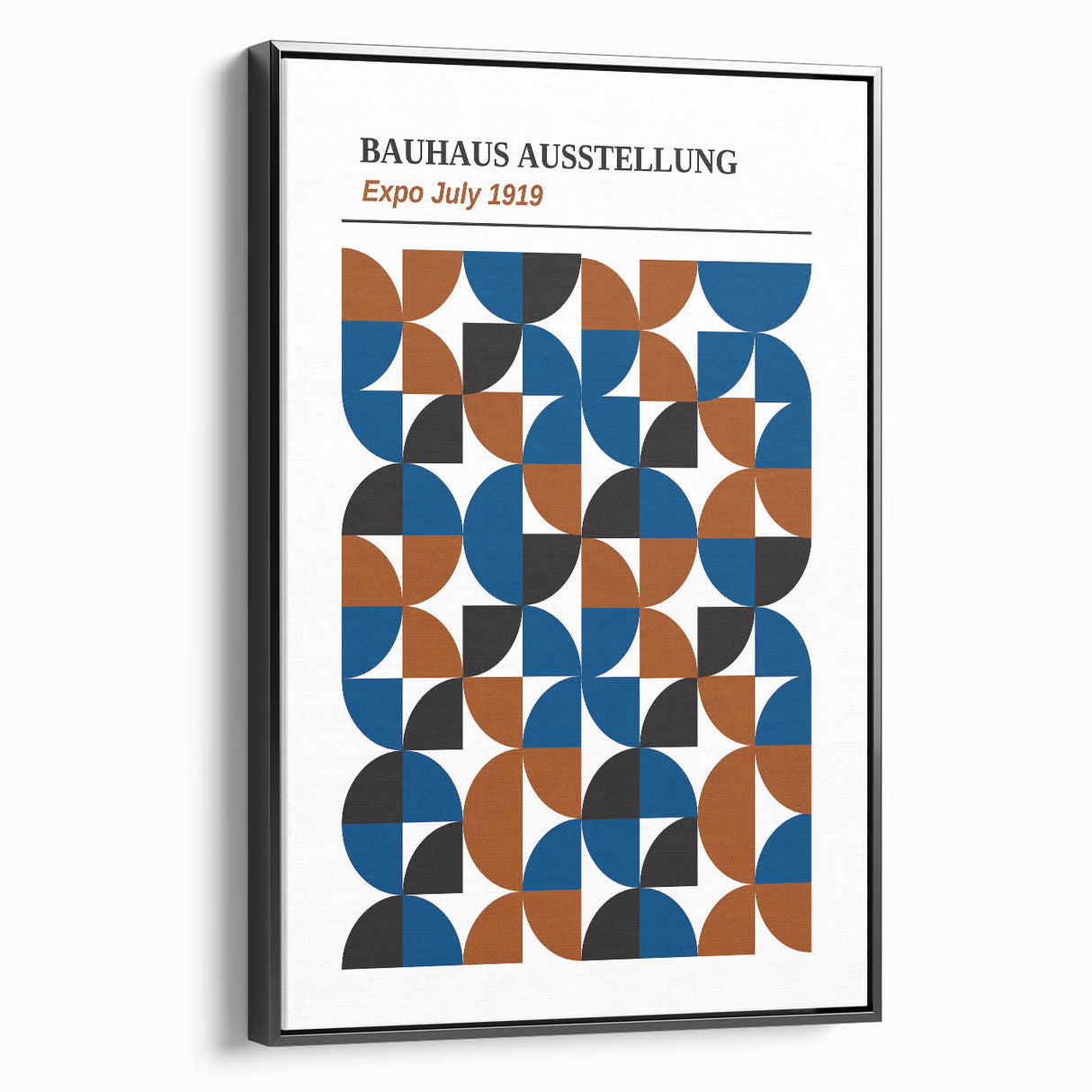 Bohemian Wall Art | Bauhaus 1919 Geometric Boho Chic Canvas Print