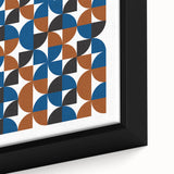 Bohemian Wall Art | Bauhaus 1919 Geometric Boho Chic Canvas Print