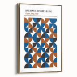 Bohemian Wall Art | Bauhaus 1919 Geometric Boho Chic Canvas Print