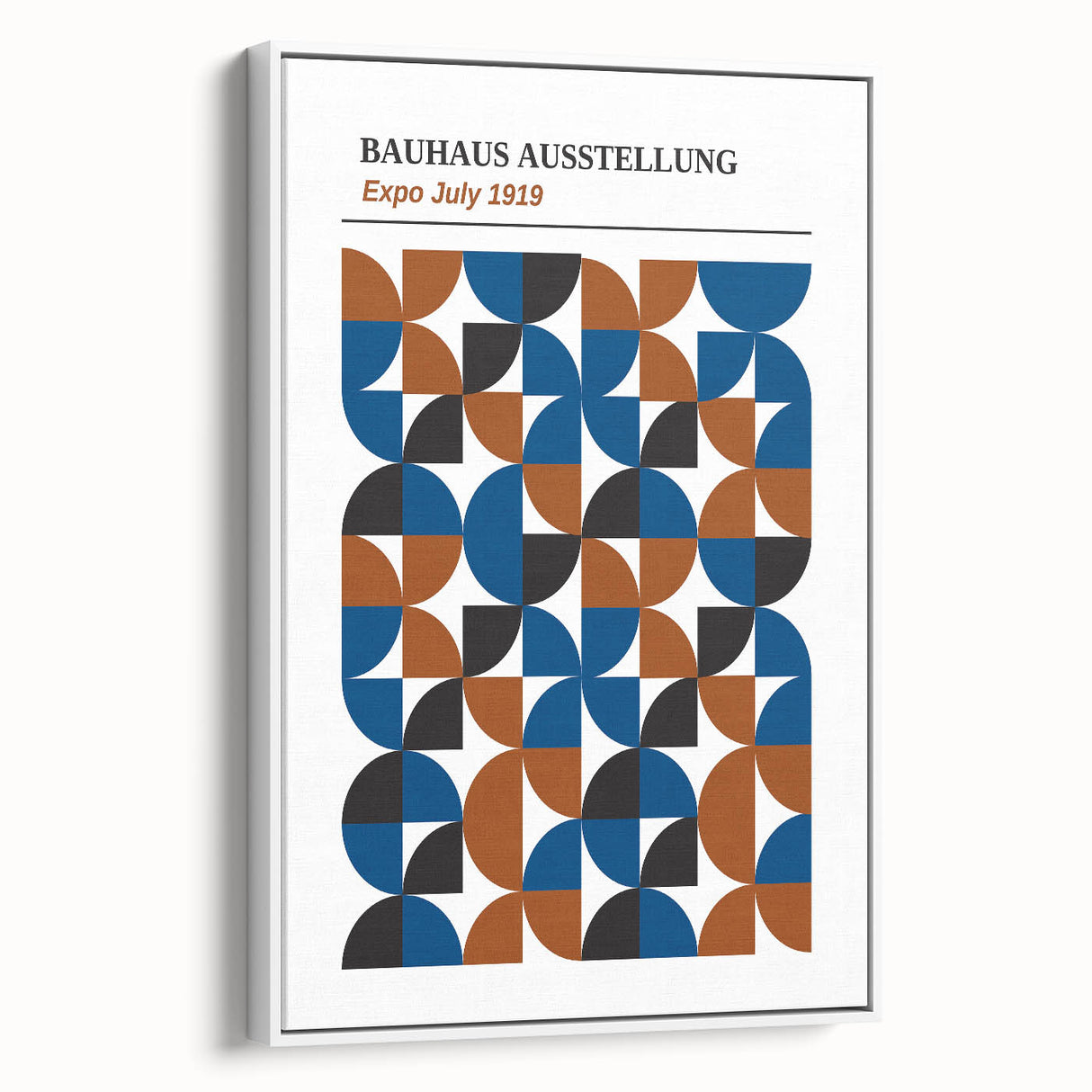 Bohemian Wall Art | Bauhaus 1919 Geometric Boho Chic Canvas Print