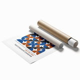 Bohemian Wall Art | Bauhaus 1919 Geometric Boho Chic Canvas Print