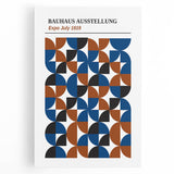 Bohemian Wall Art | Bauhaus 1919 Geometric Boho Chic Canvas Print