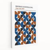 Bohemian Wall Art | Bauhaus 1919 Geometric Boho Chic Canvas Print