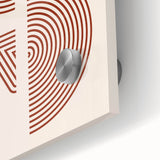 Geometric Boho Wall Art | Minimalist Circles & Triangles | Earthy Decor