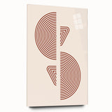 Geometric Boho Wall Art | Minimalist Circles & Triangles | Earthy Decor