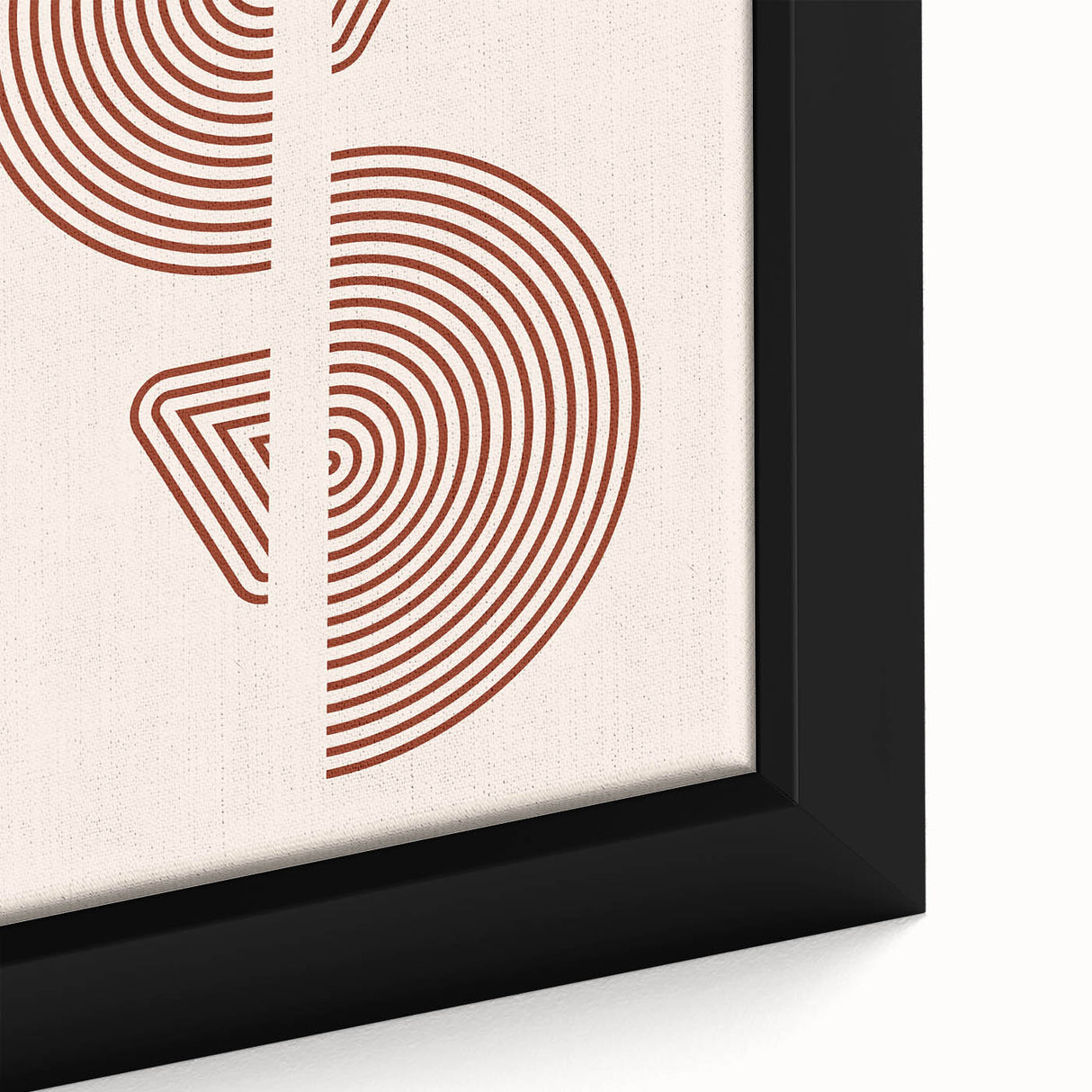Geometric Boho Wall Art | Minimalist Circles & Triangles | Earthy Decor