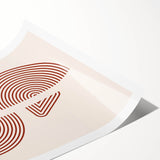 Geometric Boho Wall Art | Minimalist Circles & Triangles | Earthy Decor