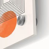 Modern Bohemian Wall Art | Geometric Boho Decor Canvas | Eclectic Art Print