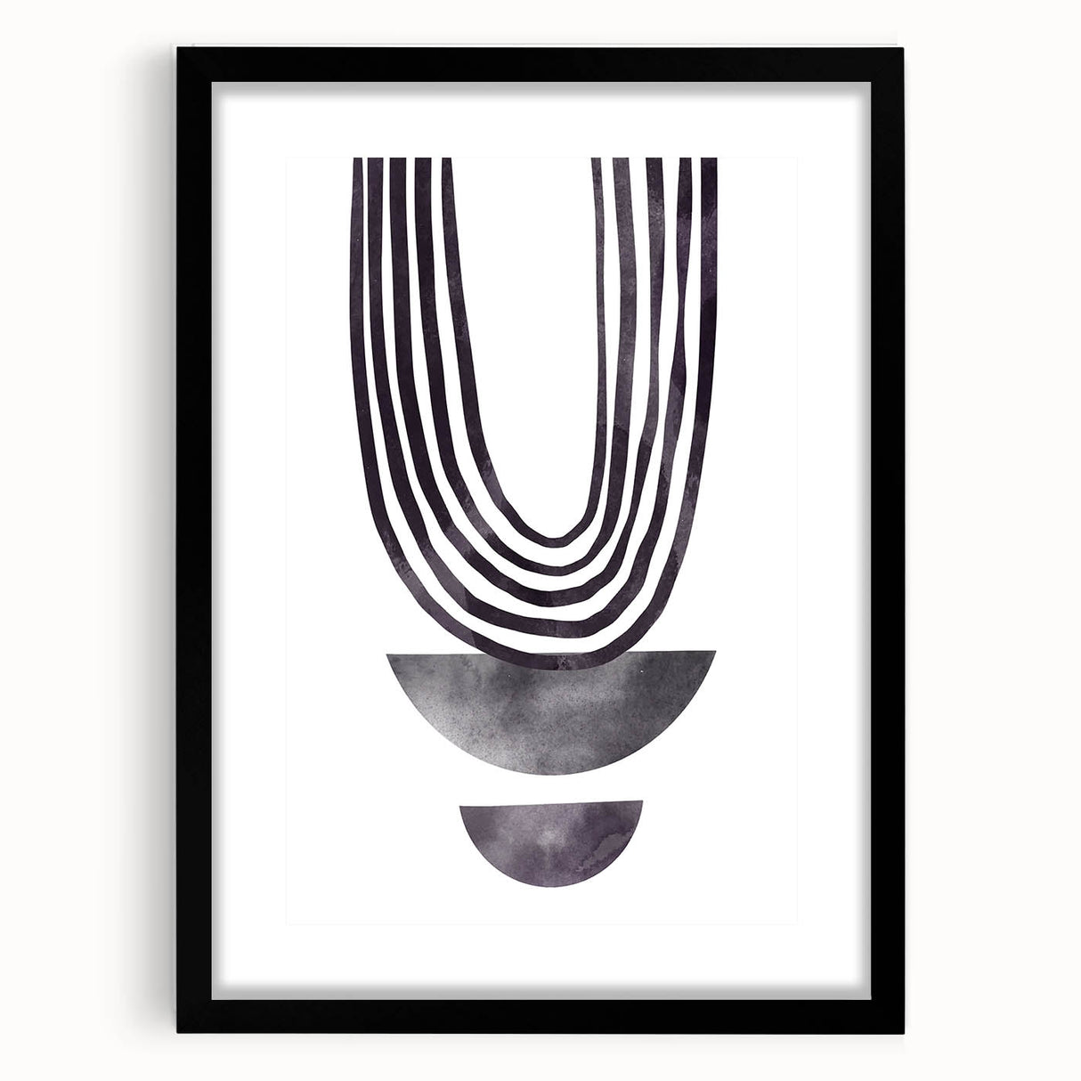 Bohemian Wall Art | Abstract Minimalist Boho Decor | Geometric Print