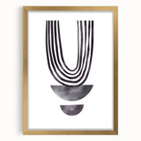 Bohemian Wall Art | Abstract Minimalist Boho Decor | Geometric Print