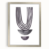 Bohemian Wall Art | Abstract Minimalist Boho Decor | Geometric Print