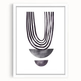 Bohemian Wall Art | Abstract Minimalist Boho Decor | Geometric Print