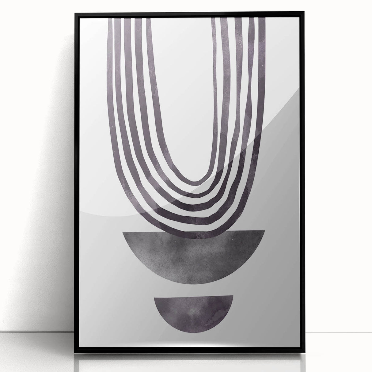 Bohemian Wall Art | Abstract Minimalist Boho Decor | Geometric Print