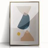 Modern Boho Abstract Wall Art | Geometric Bohemian Decor | Eclectic Print